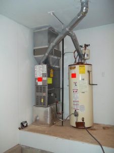 water heater or drain pan