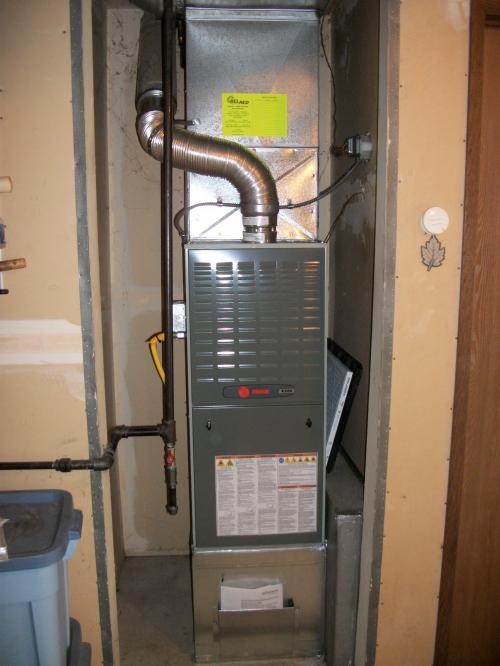 Trane XV80 variable speed 2 stage gas furnace