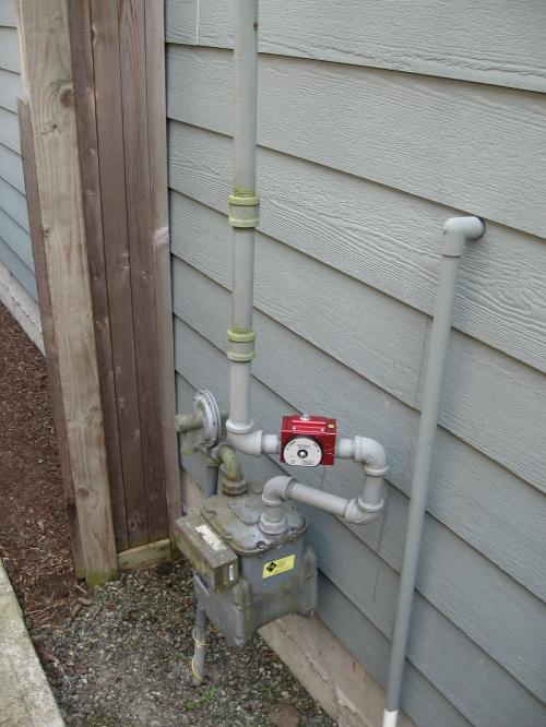 Emergecy earthquake shutoff valve