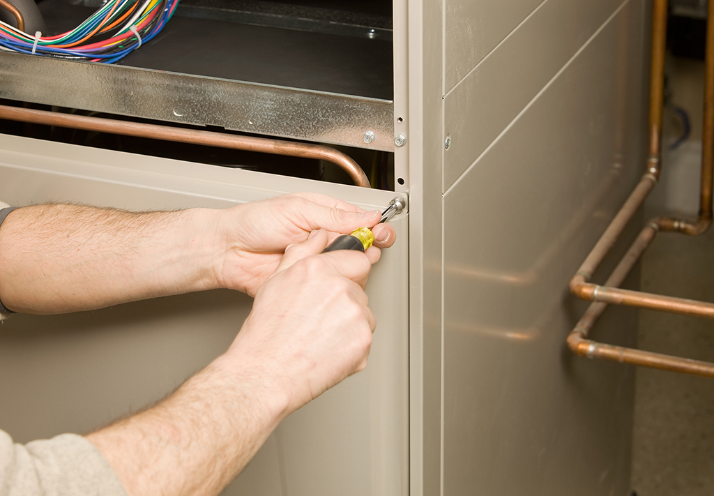 Furnace installation by Belred