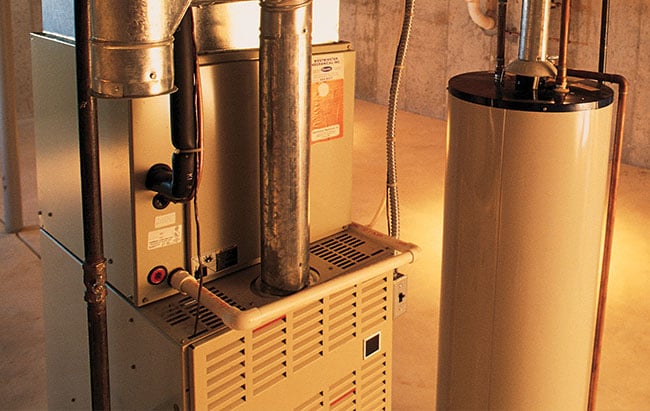 Gas Furnace installation at BelRed